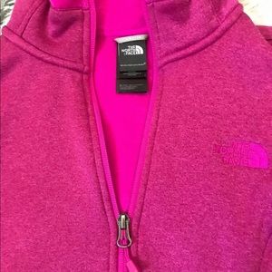 Light weight north face zip up